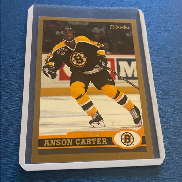 Sedg’s Sports & Collectibles Other - O-Pee-Chee Anson Carter Hockey Card
